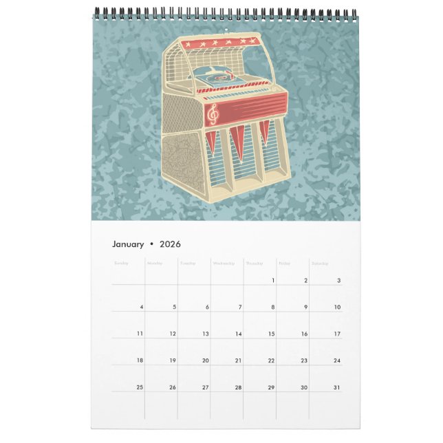 Calendrier Juke-box (Jan 2026)