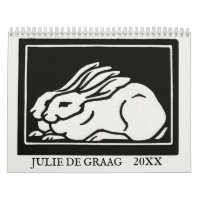 Julie de Graag Art Nouveau Gravures sur Bois Année