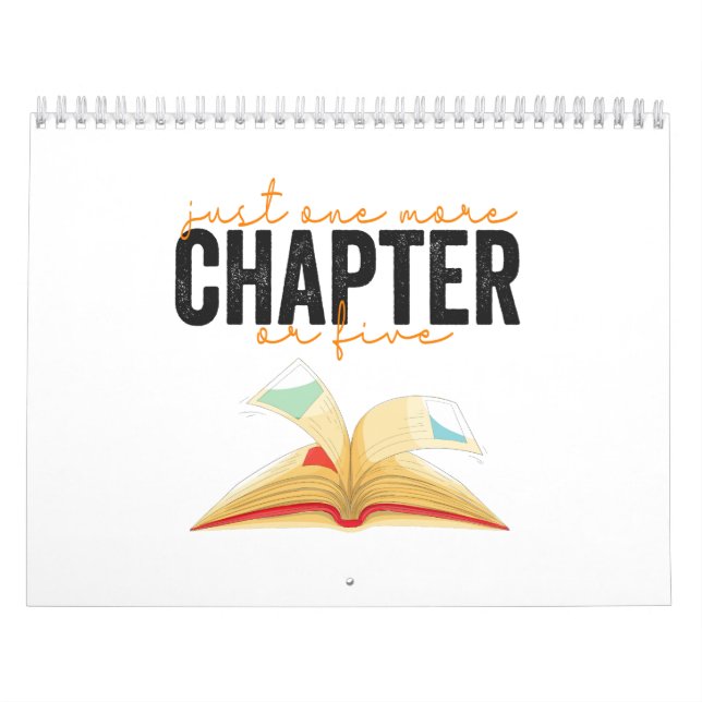 Calendrier Juste Un Chapitre De Plus Ou Cinq Amateurs De Livr (Protection)