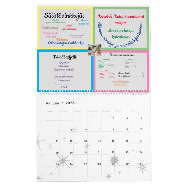 Calendrier K.Ö.Y.H.Ä Calender (Jan 2026)