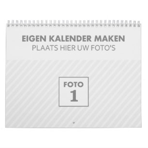 Calendrier Kalender maken 2024 fotokalender jaarkalender
