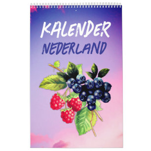 Calendrier Kalender Nederland   Le Pays-Bas 2025 néerlandais