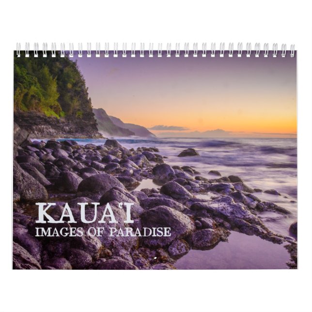 Calendrier Kaua'i, Images du Paradis, Pittoresque hawaïen (Protection)