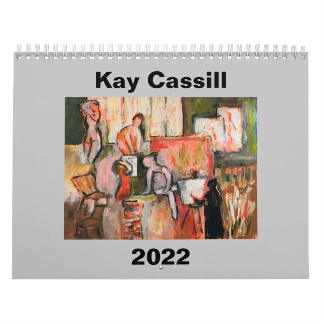 CALENDRIER KAY CASSILL 2022 CALENDAR (Protection)