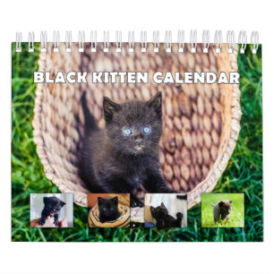 Calendrier Kitten noir