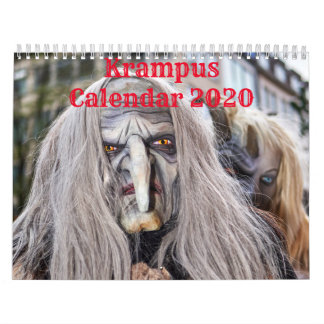 Calendrier Krampus Calendar 2020 Munich