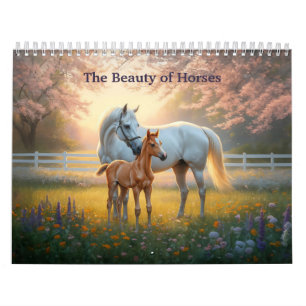 Calendrier La beauté des chevaux