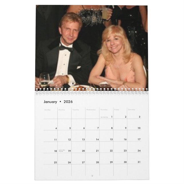 Calendrier La boule de margarita (Jan 2026)