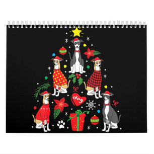 Calendrier La mère d'un chien d'ornement de Noël italien Gr
