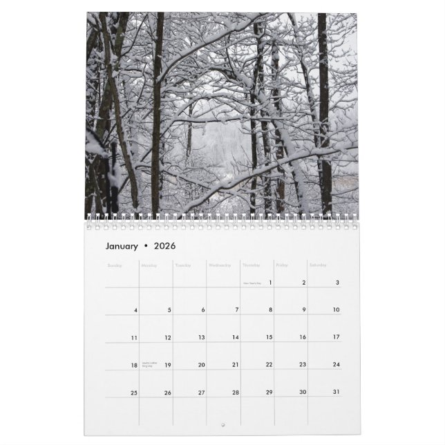 Calendrier La Mlle Molly Photography Calendar (Jan 2026)