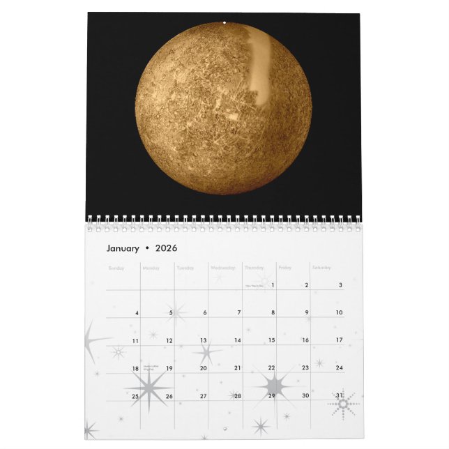 CALENDRIER LA NASA (Jan 2026)