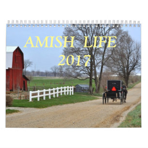 CALENDRIER LA VIE AMISH 2017