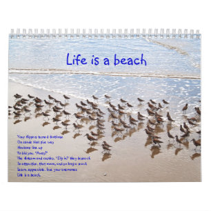 Calendrier La vie est une plage Calandar