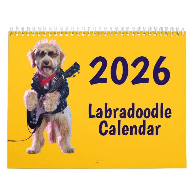 Calendrier Labradoodle (Protection)
