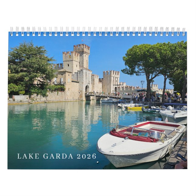 Calendrier Lake Garda 2026 Calendar (Protection)