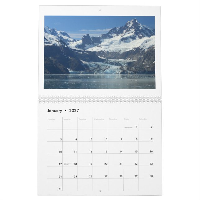 Calendrier L'Alaska   2011 (Jan 2027)