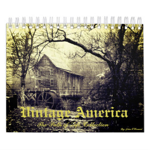 Calendrier L'Amérique vintage