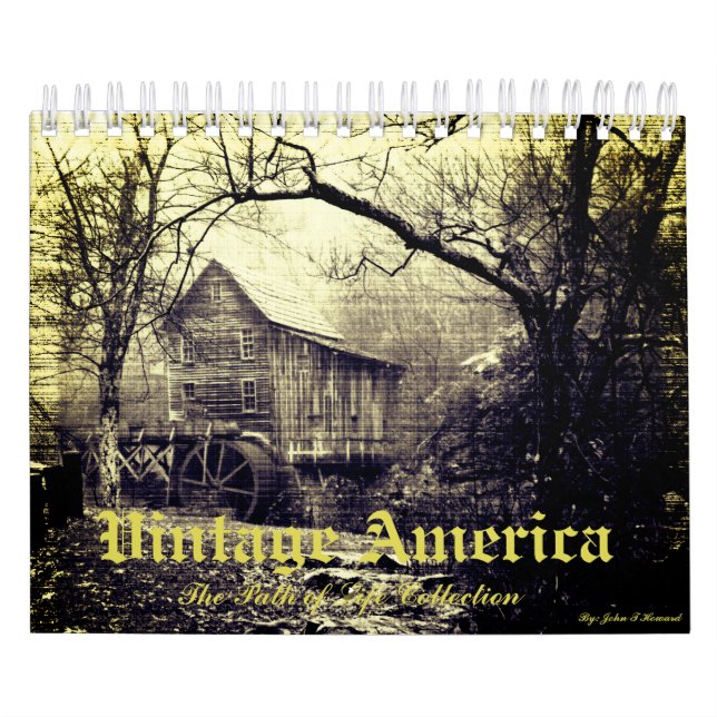 Calendrier L'Amérique vintage (Protection)