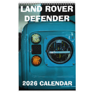 CALENDRIER LAND ROVER DEFENDER, EXPÉDITION DANS LA BROUSSAILL