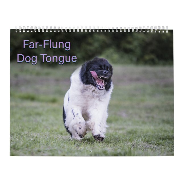 Calendrier Langue du chien des poumons lointains (Protection)
