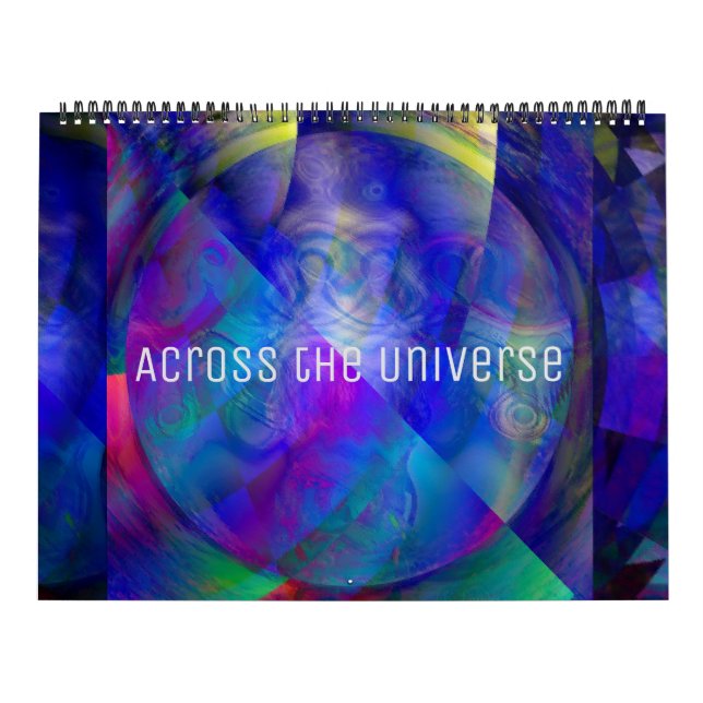Calendrier L'art Abstrait de l'univers (Protection)