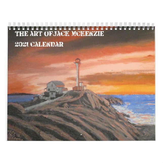 Calendrier L'art de Jack Mckenze 2021 (Protection)