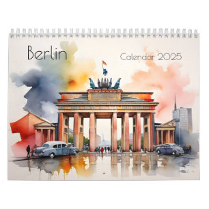 Calendrier L'art de l'aquarelle à Berlin