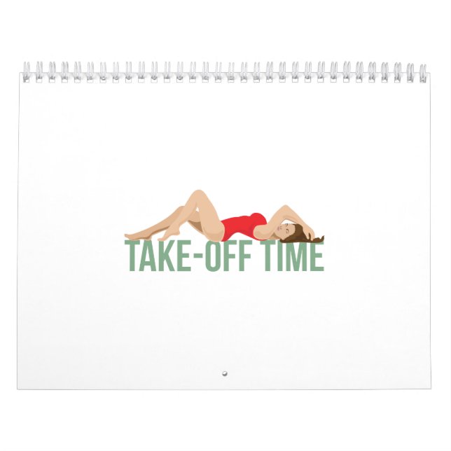 Calendrier L'art du nez de l'aéronef décolle le temps d'un ca (Protection)