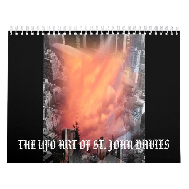 CALENDRIER L'ART D'UFO DE ST JOHN DAVES (Protection)