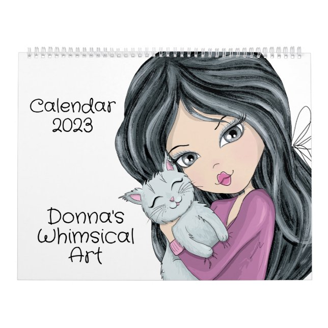 Calendrier L'art lunatique de Donna (Protection)