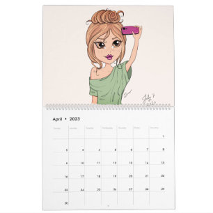 Calendrier L'art lunatique de Donna II
