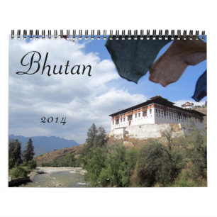 Calendrier le Bhutan 2014