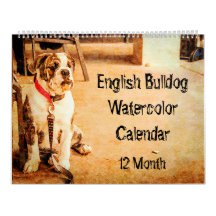 Le bouledogue anglais Taureau britannique de 12