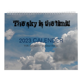 Calendrier "Le ciel est la limite"