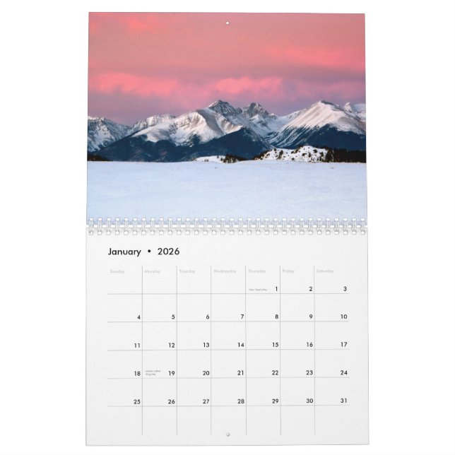 Calendrier Le Colorado (Jan 2026)