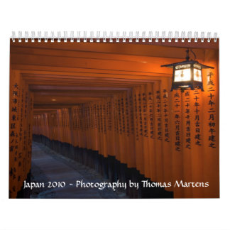 Calendrier Le Japon 2010