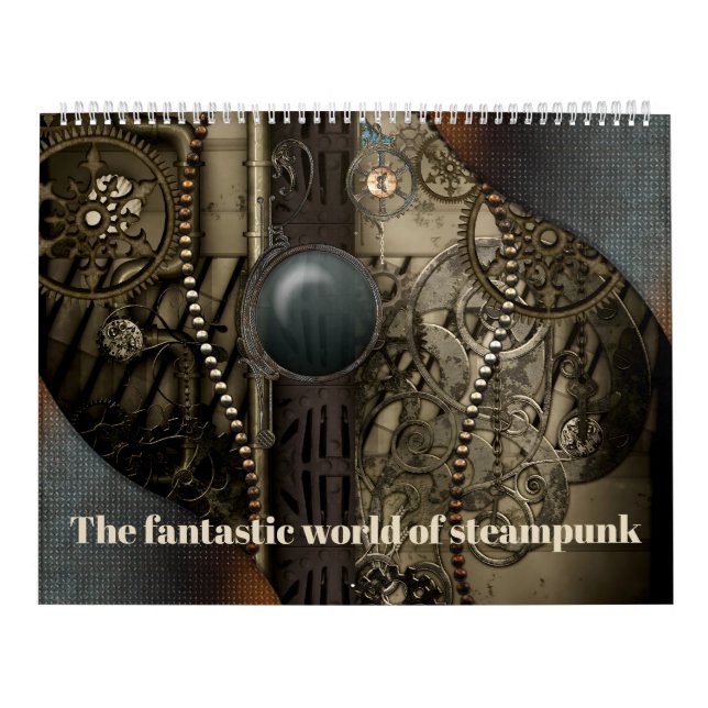 Calendrier Le monde du steampunk (Protection)