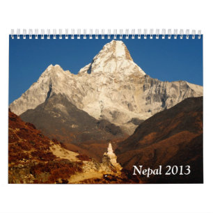 Calendrier Le Népal 2013