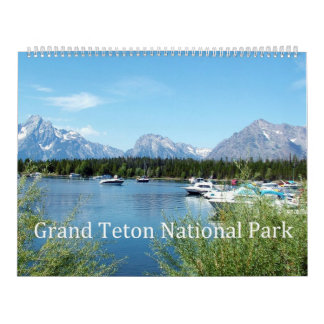 Calendrier Le Parc national de Grand Teton
