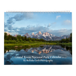 Calendrier Le Parc national de Grand Teton