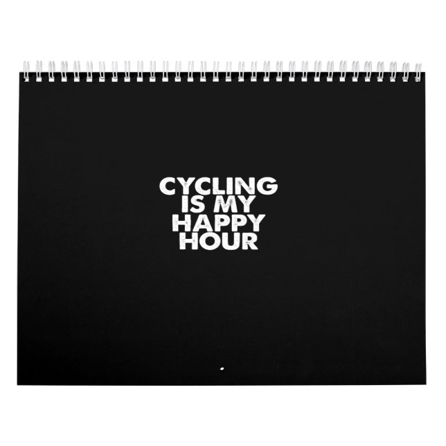 Calendrier le vélo est mon happy hour (Protection)