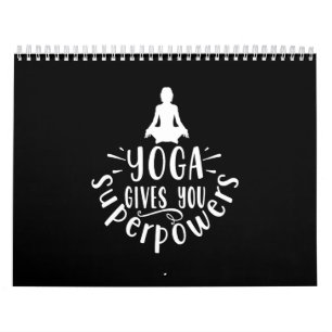 Calendrier le yoga vous donne des super pouvoirs