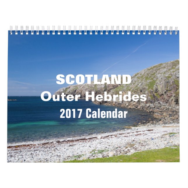 Calendrier L'Ecosse Hebrides externe (Protection)
