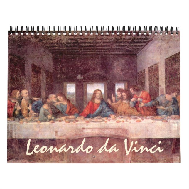 Calendrier Léonard de Vinci Art et croquis (Protection)