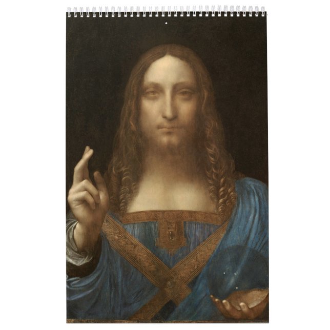 Calendrier Leonardo da Vinci - Salvator Mundi (Protection)