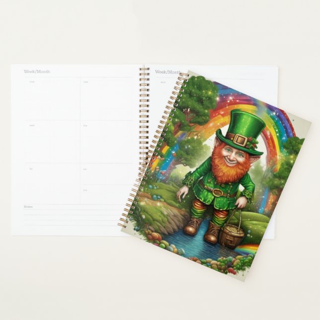 Calendrier Leprechaun (Devant avec enveloppe)