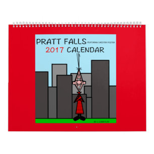 Calendrier Les automnes de Pratt comportant Chester agacent