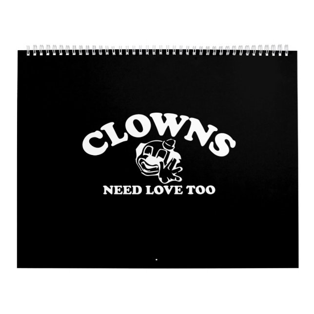 Calendrier les clowns ont aussi besoin d'amour (Protection)