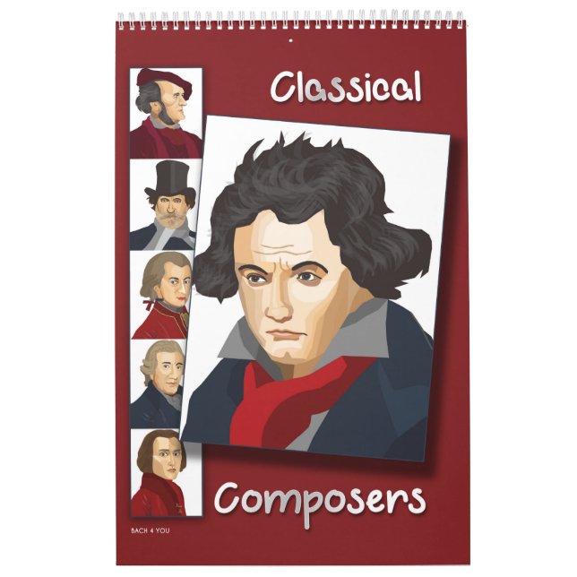 Calendrier Les Compositeurs (Protection)