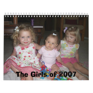 Calendrier Les filles de 2007